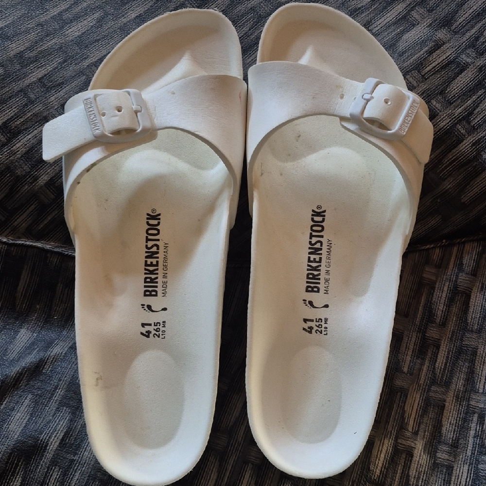 Birkenstock Women's Classic White Sandals